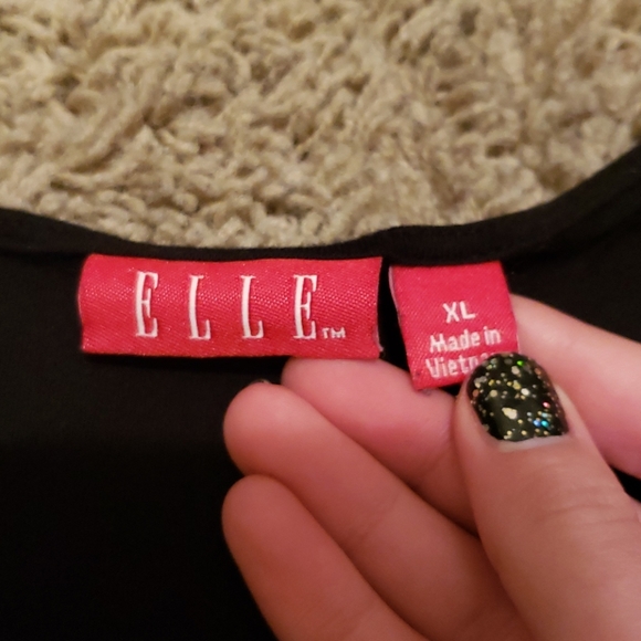 Elle Polka Dot Pleated Tank Top - Picture 2 of 2